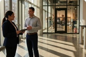 Retail and office building security