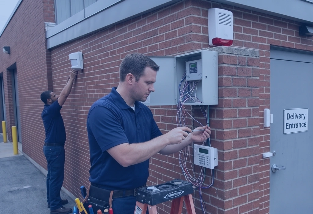 Commercial Burglar Alarm System Installation for Businesses in Jackson Township, NJ