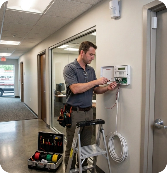 Commercial Intruder Alarm System Installation