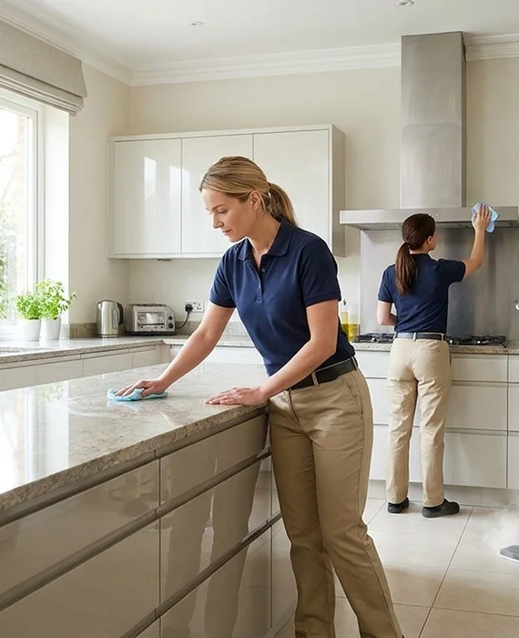 Short-term rental deep cleaning service