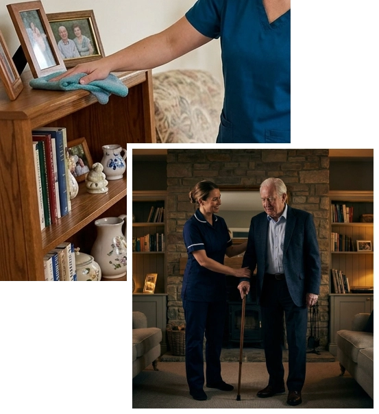 Live-in care services in California helping seniors stay independent.