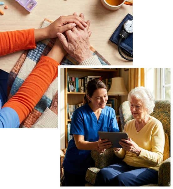 Personal care services in California supporting independent living.