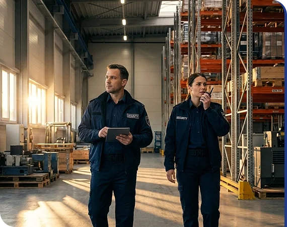 Factory and Warehouse Security Guards