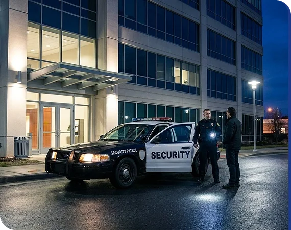 Nighttime Patrol and Alarm Response