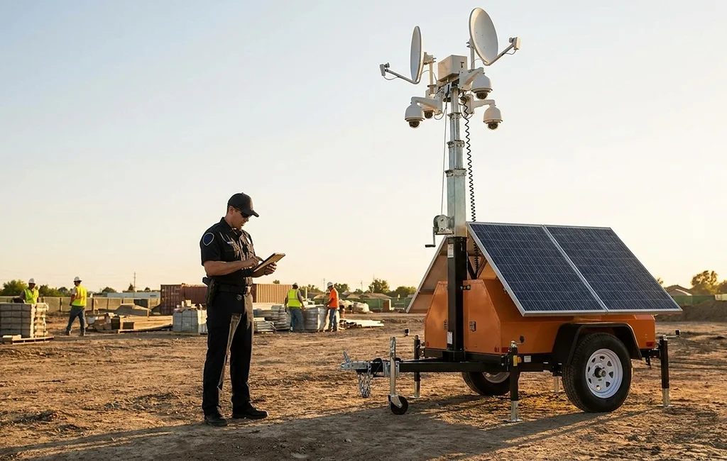 Security System Installation Service Mobile Surveillance Units