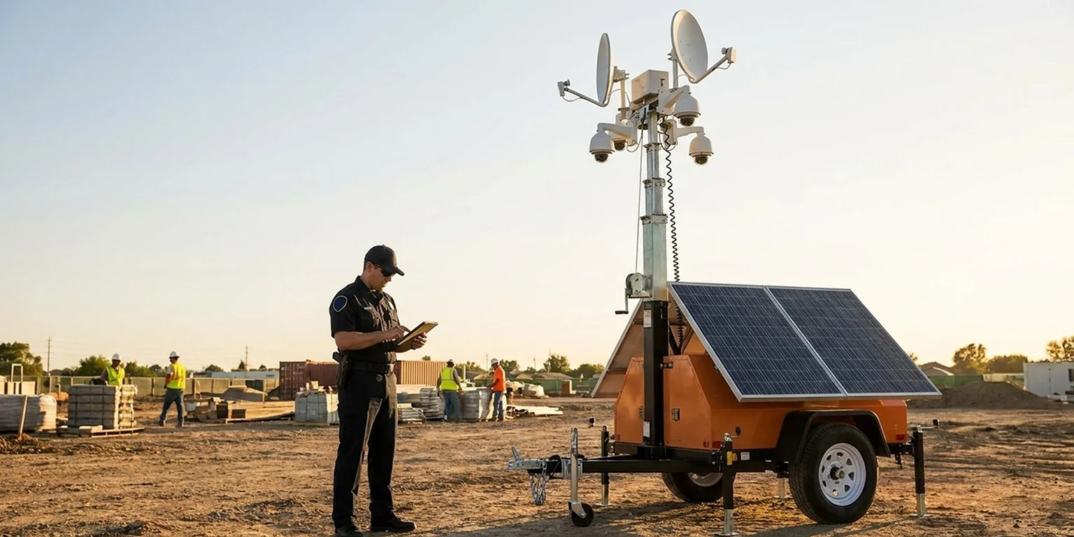 Security System Installation Service Mobile Surveillance Units