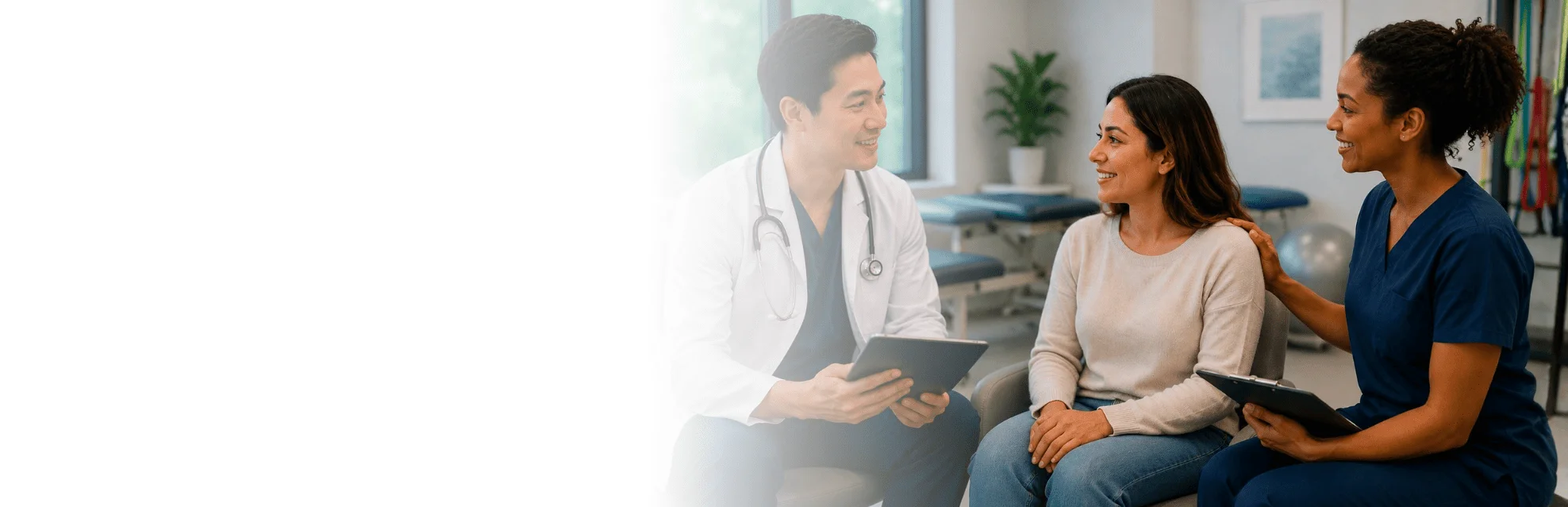 Doctor providing patient centered care in Florida consultation