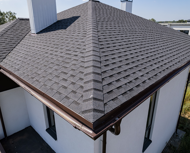 Roofing crew working on residential roofing services in Los Angeles.