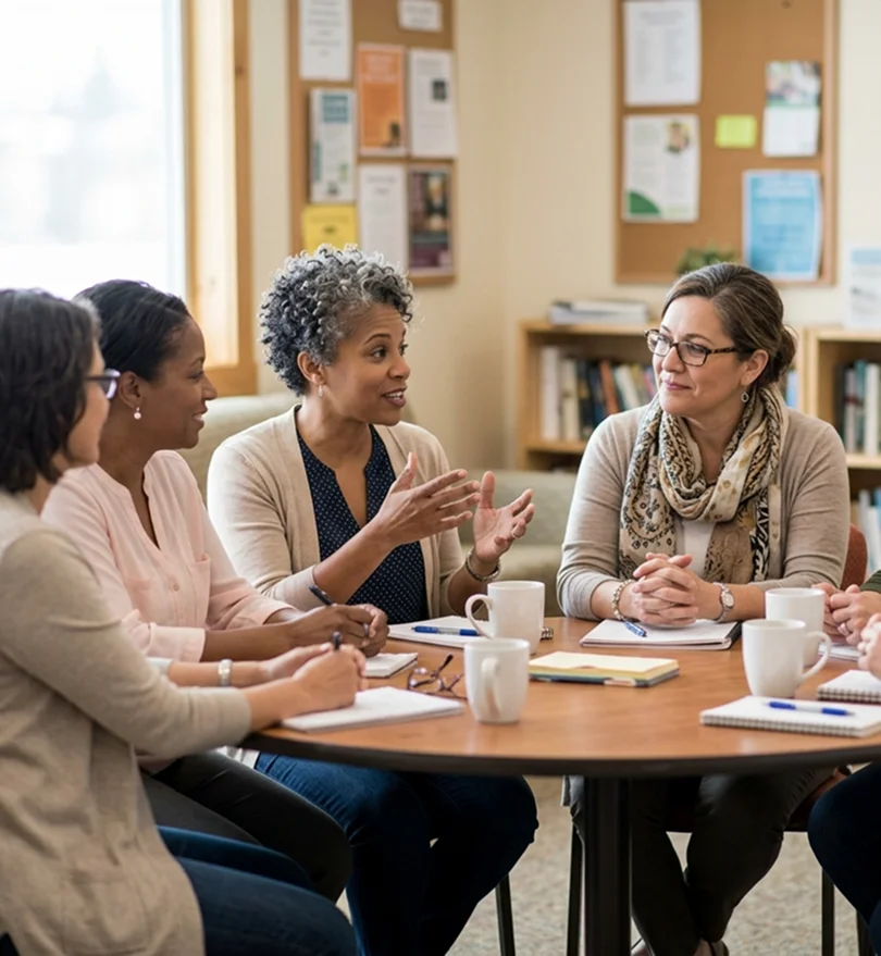 Holistic life coach supporting women through personal growth in Mississauga