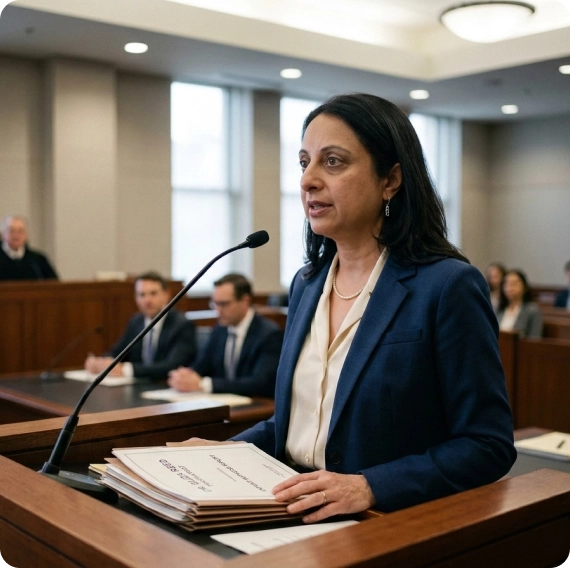 Medical expert testimony preparation in New York