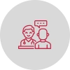 Professional providing medical legal consulting during a client meeting