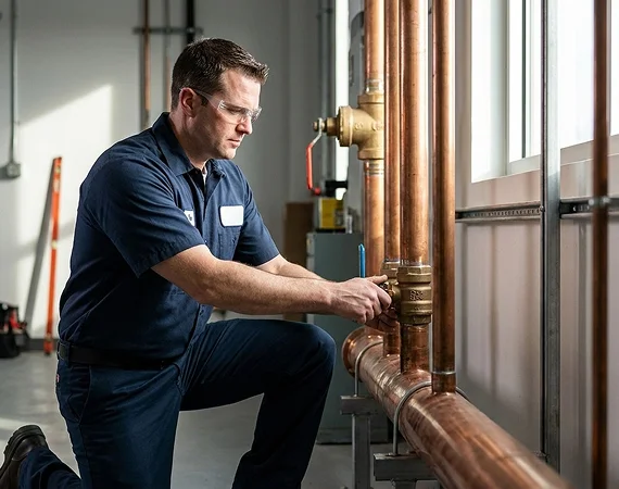 Commercial plumbing services
