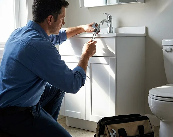 Toilet, faucet and fixture repair services