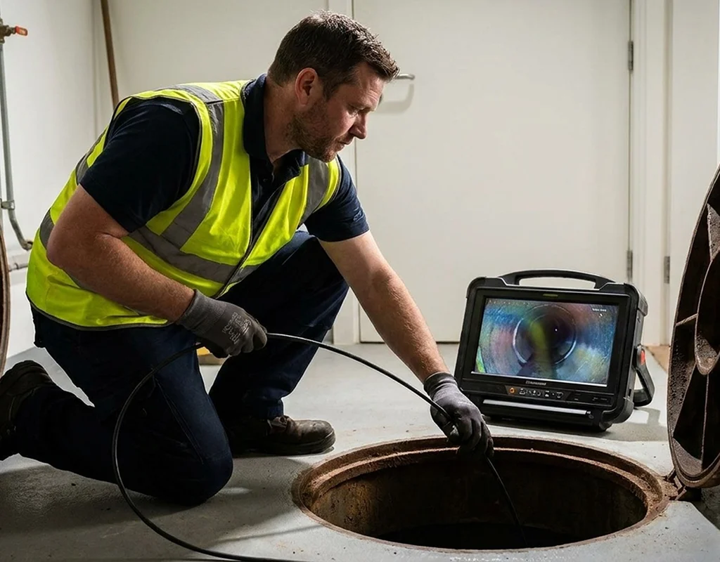 Advanced sewer camera inspection service in Parsippany
