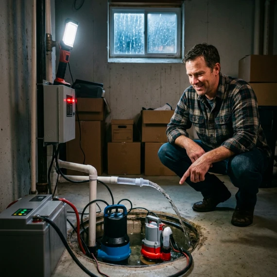 Professional sump pump repair services