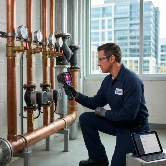 Commercial hot water systems