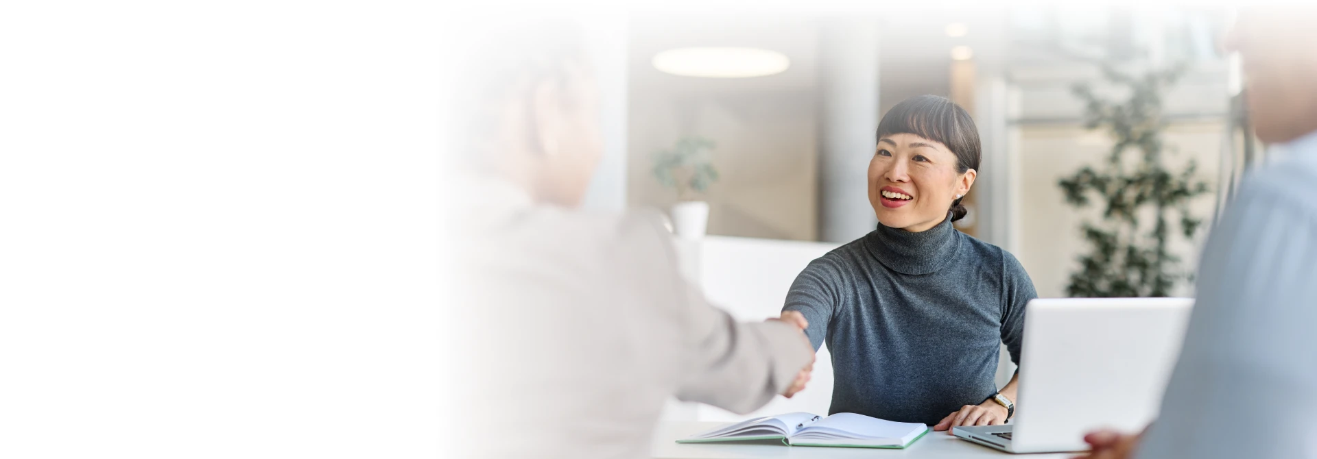 Investor reviewing financial plans in Ontario.