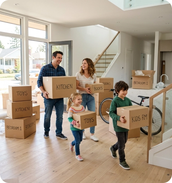 Supportive approach to buying a home