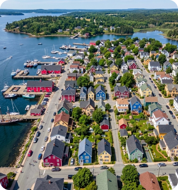 Buyers reviewing rent-to-own programs in Nova Scotia during a consultation.