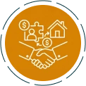 A Real Estate Consultant helping a family navigate homeownership options.