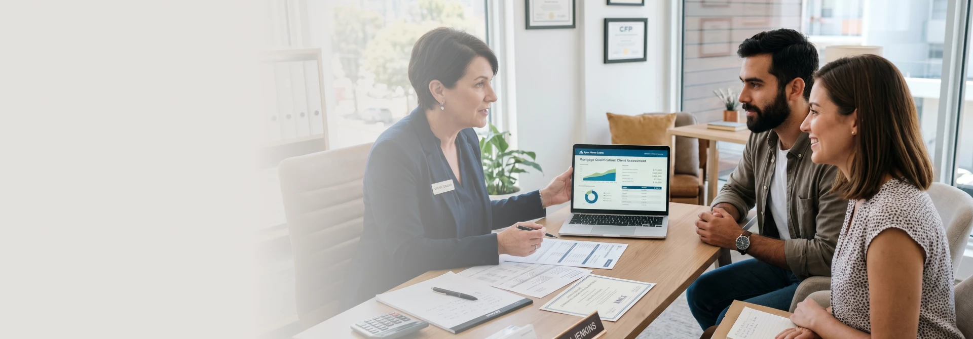 A self-employed business owner exploring Rent to Own for Self-Employed options.