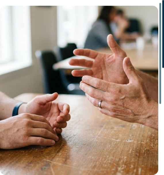 Executive participating in emotional intelligence coaching for executives