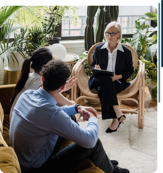 Coaching conversation connecting clients across Canada
