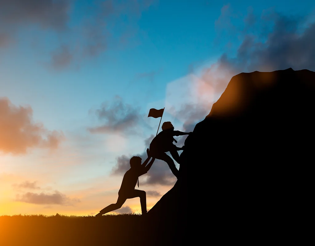 Coaching services helping professionals develop leadership skills.