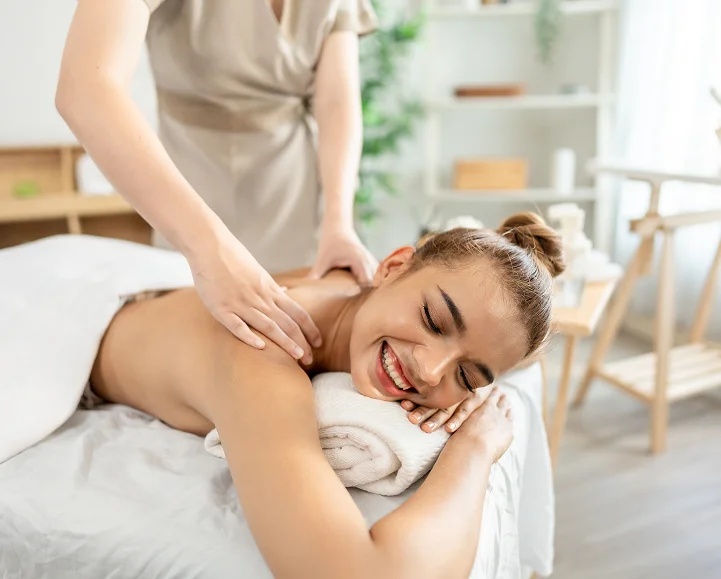 A peaceful space for mind and body relaxation at Parm's Wellness Spa