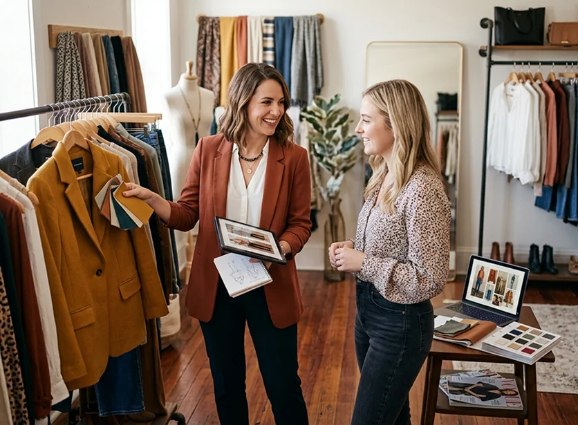 Personalized style guidance for building a wardrobe aligned with your creative identity