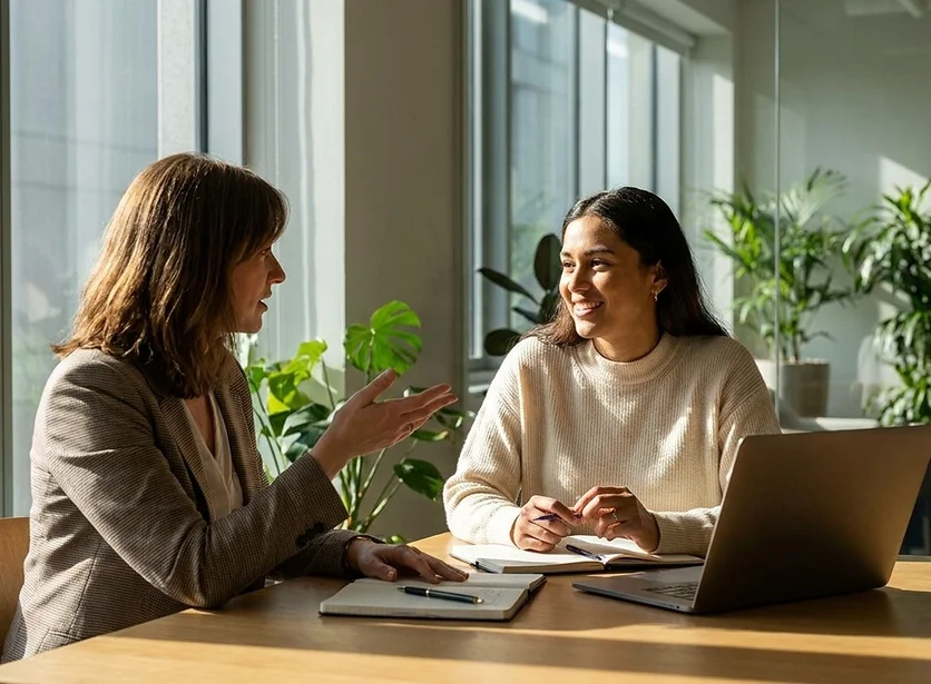 A coaching conversation about career and purpose