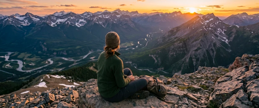Person reflecting during a personal alignment and life transition coaching session