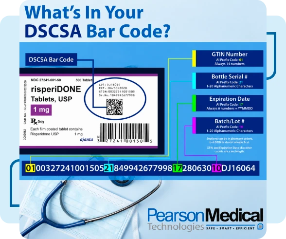 Pharmacist using pharmacy automation technology to package medications accurately.