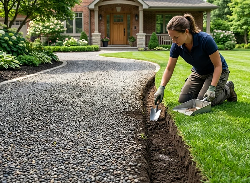 Crisp edging for defined borders