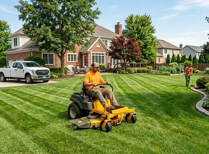 Routine lawn care for a healthier landscape
