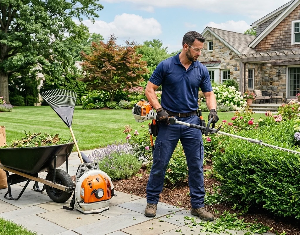 Trusted lawn maintenance in Sun Prairie by Kingrich Mowing Master LLC