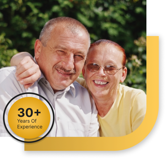Caregiver for seniors helping older adult at home