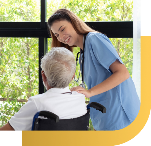Bathing assistance for seniors at home
