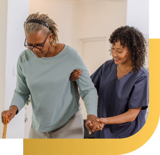 Grocery shopping assistance for elderly adults