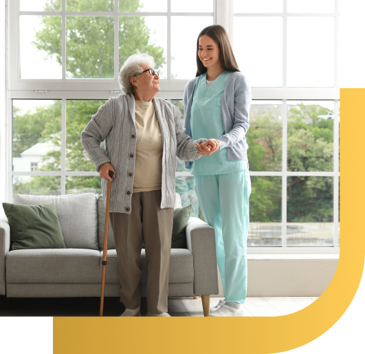 Senior home care services in Allendale