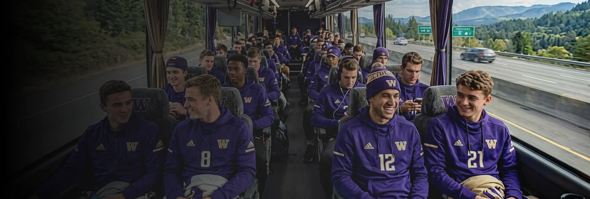 Sports team and college transportation in Brooklyn for tournament travel