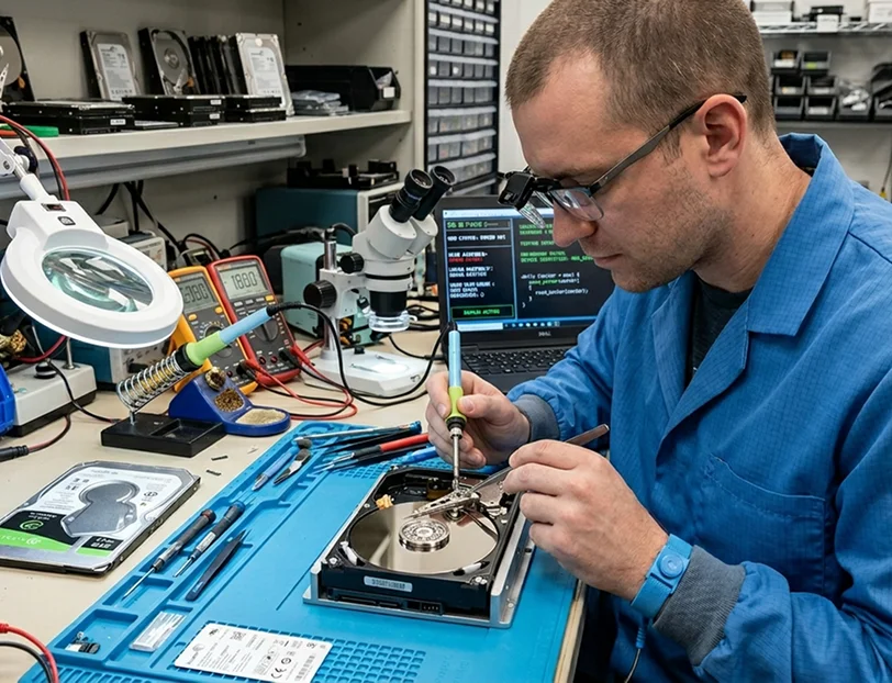 Physical storage device repair