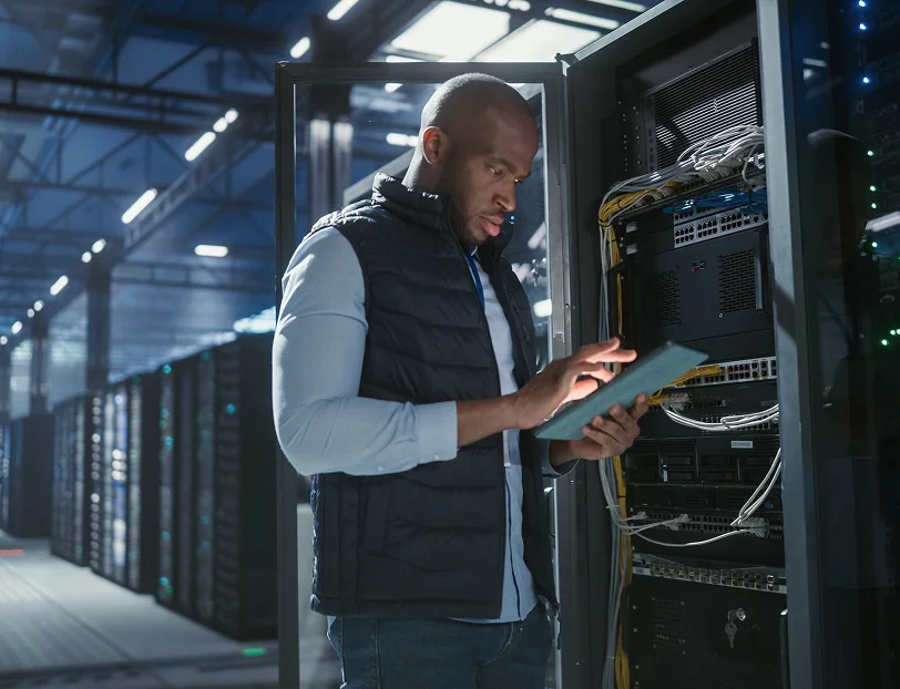 Commercial network infrastructure setup