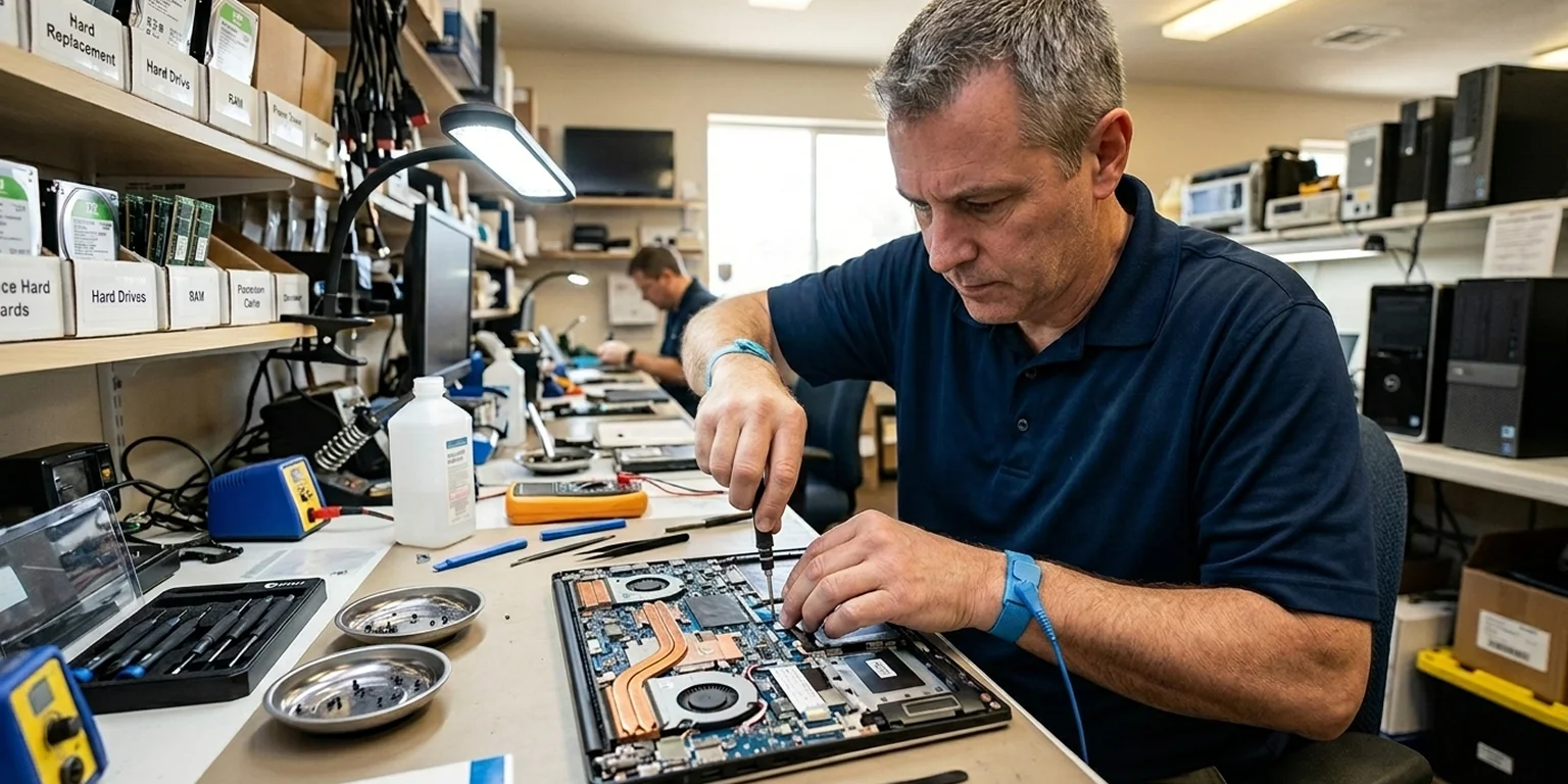 Mobile computer repair and IT support services