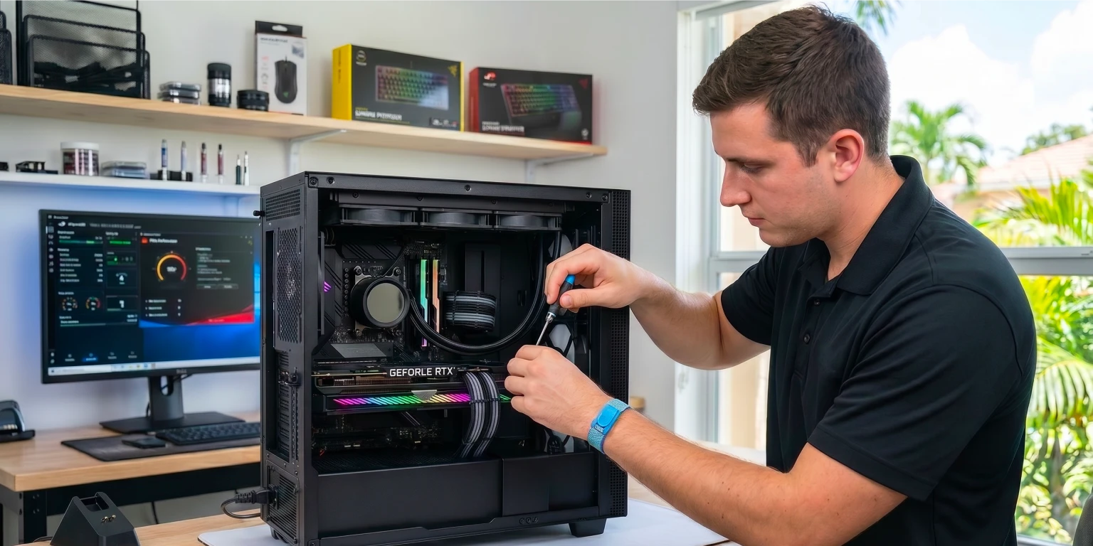 Gaming PC repair in Coral Springs