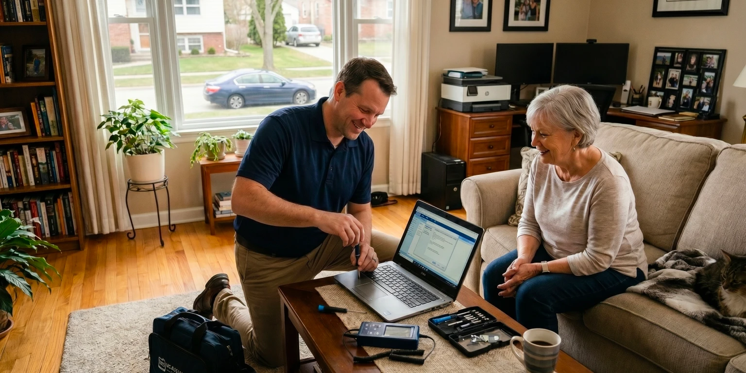Mobile computer repair delivered to your door