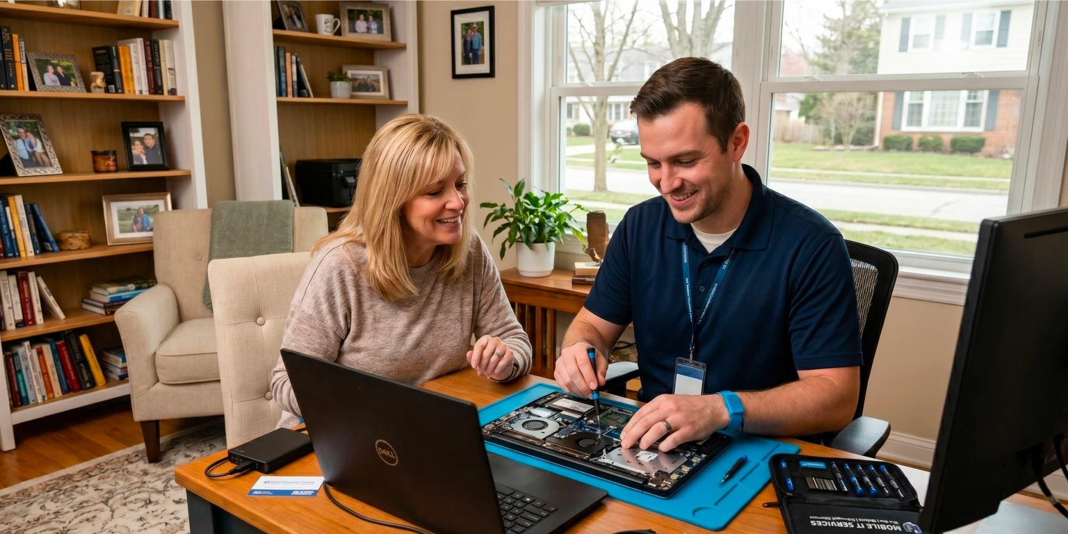 Mobile computer repair services in Hollywood