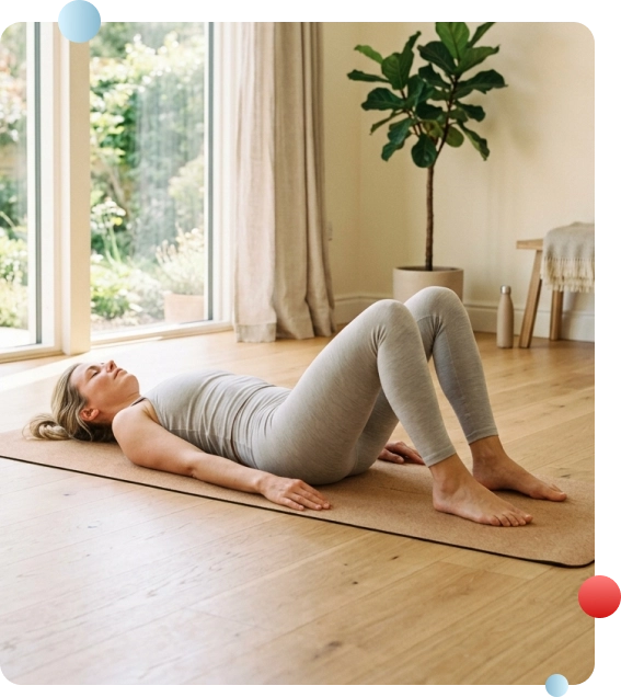 Participants practicing yoga classes in a bright studio.