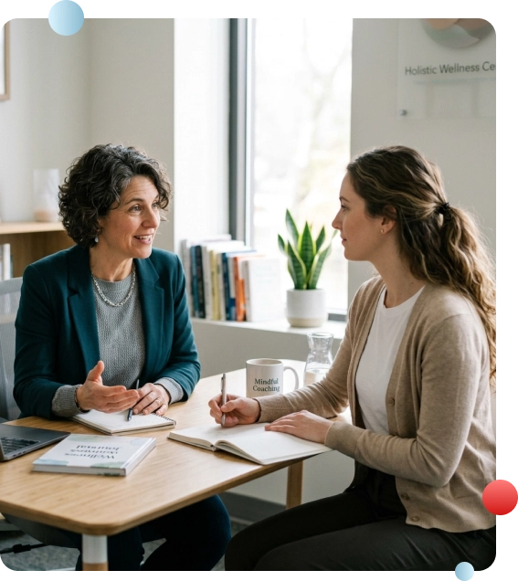 Friendly team introducing available membership programs.
