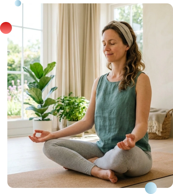 Health coaching in Wilmington helps a client build healthier habits.